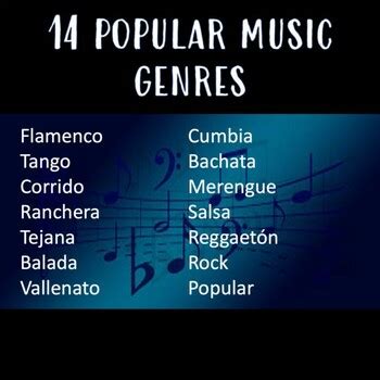 latino music genres that are similar to rap and blues